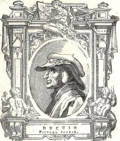 Portrait de Duccio di Buoninsegna