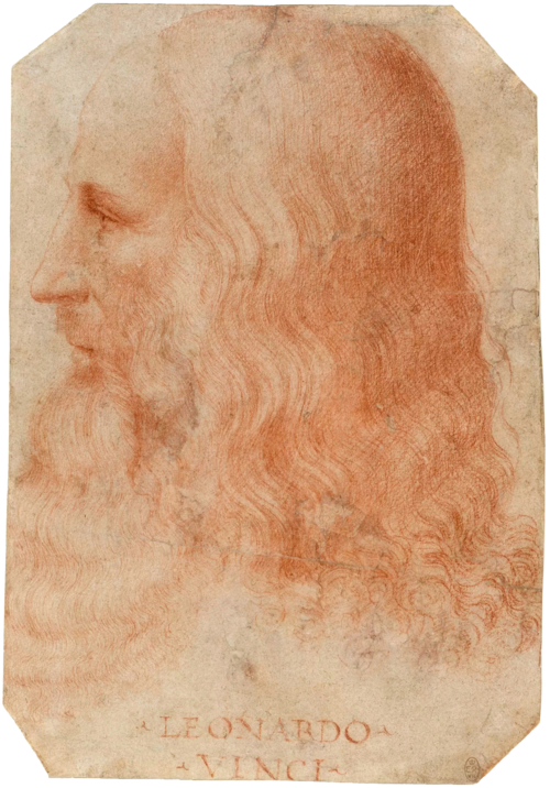 Portrait de Léonard de Vinci