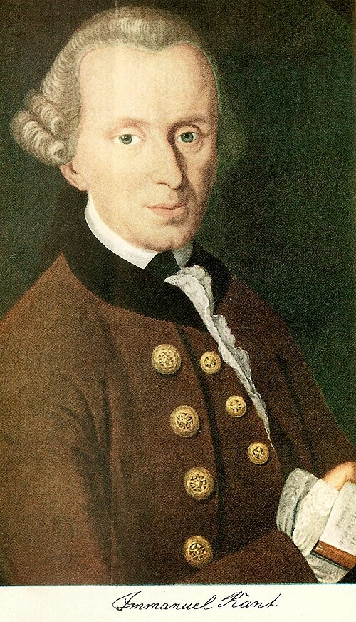 Portrait de Immanuel Kant