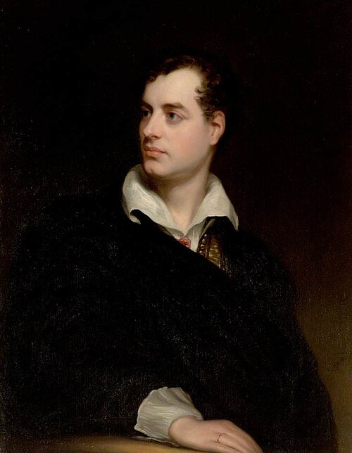Portrait de George Gordon Byron