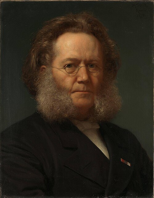 Portrait de Henrik Ibsen