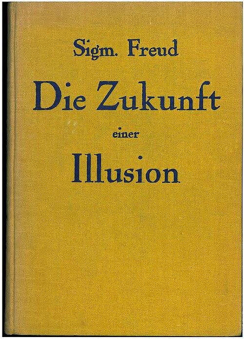Couverture de la première édition de Die Zukunft einer Illusion, 1927